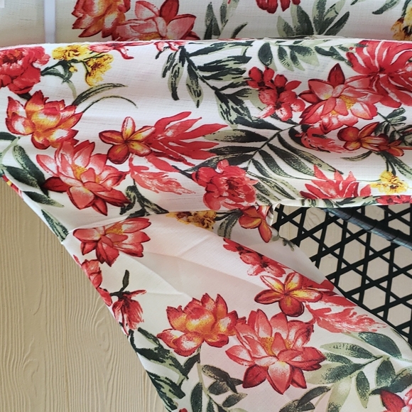 🌿 Brand new floral open front side-split duster/kimono - Picture 6 of 11